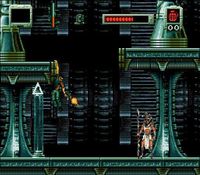 une photo d'Ã©cran de Stargate sur Nintendo Super Nes